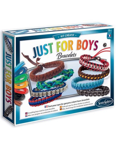 Bracelets just for boys - activité créative - Sentosphère