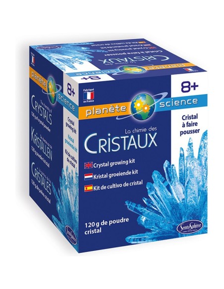 La Chimie des Cristaux - Cristal bleu - Sentosphère