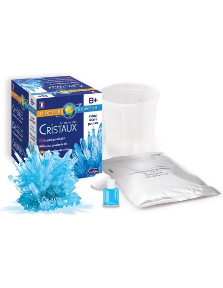 La Chimie des Cristaux - Cristal bleu - Sentosphère