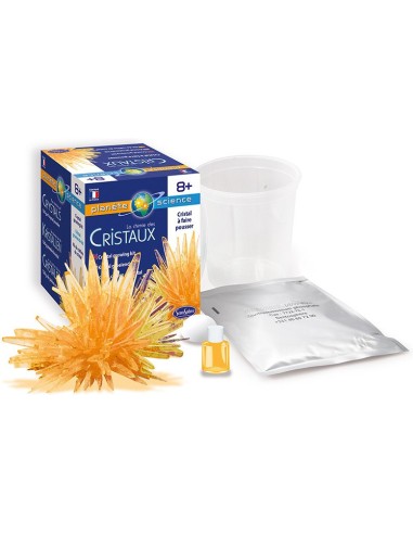 La chimie de cristaux : cristal jaune - Sentosphère