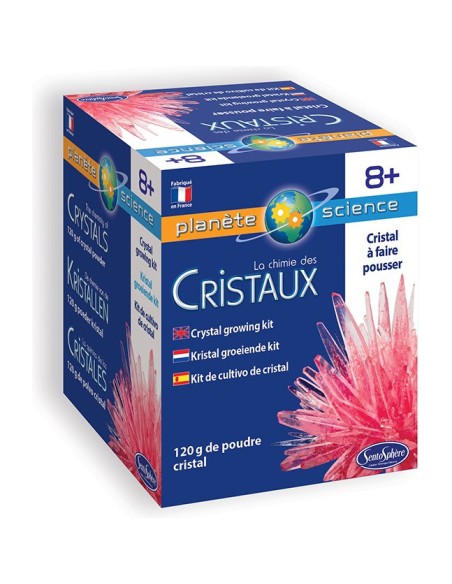 La chimie des cristaux : cristal rouge - Sentosphère