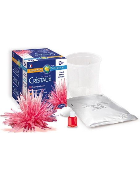 La chimie des cristaux : cristal rouge - Sentosphère