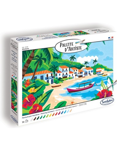 Peinture aux numéros - Ilhabela - Sentosphère