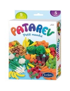 Pâte à modeler patarev : petit marché - Sentosphère