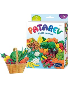 Pâte à modeler patarev : petit marché - Sentosphère 2
