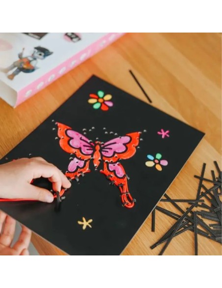 Kidyneon Il était une fois - Tableau lumineux à créer avec fil néon - Kidywolf