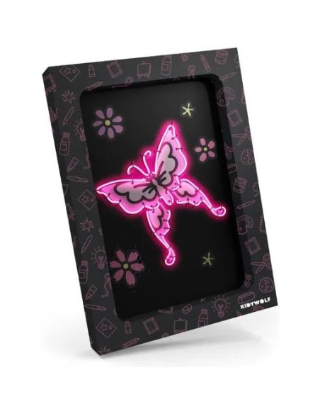 Kidyneon Il était une fois - Tableau lumineux à créer avec fil néon - Kidywolf