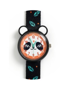 Montre Panda - Montre pédagogique Ticlock - Djeco