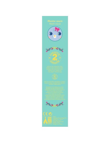 Montre pour enfant Souris - Montre pédagogique Djeco