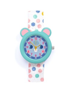 Montre pour enfant Souris - Montre pédagogique Djeco