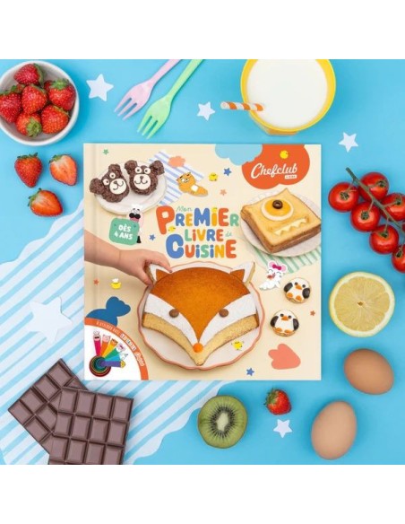 Mon Premier Livre de Cuisine - Recettes dès 4 ans - Chefclub Kids