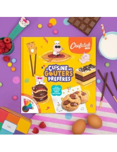 Livre Chefclub Je Cuisine mes Goûters Préférés - Recettes dès 4 ans - Chefclub Kids 2