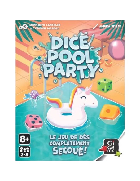 Dice Pool Party - Jeu de Société - Jeu de Dés - Gigamic