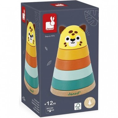 Jouet à empiler Jaguar Tropik - Janod