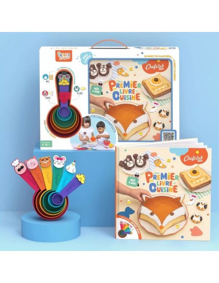 Coffret Mon premier livre de cuisine - Chefclub Kids