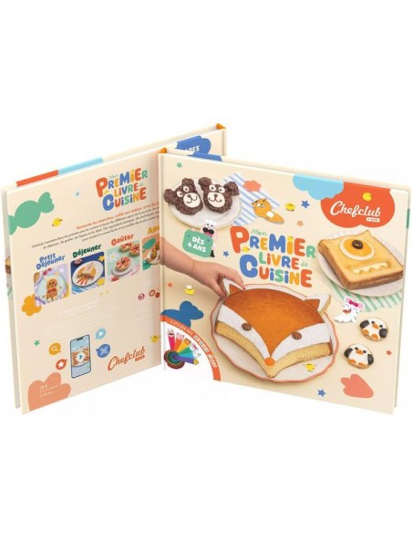 Coffret Mon premier livre de cuisine - Chefclub Kids