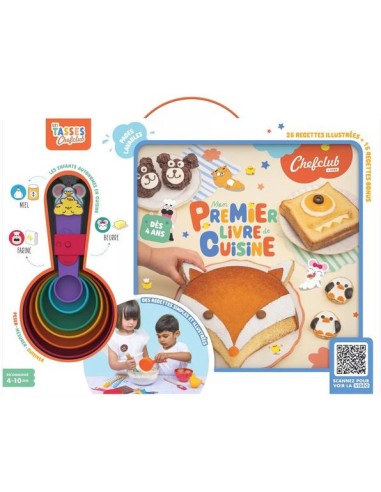 Coffret Mon premier livre de cuisine - Chefclub Kids