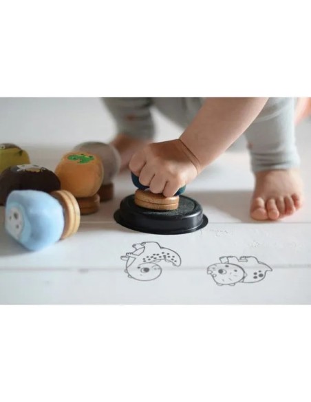 Tampons Bébé Mes Dou-Dou Dinosaures Créalign' - Dès 18 Mois - Créa Lign’