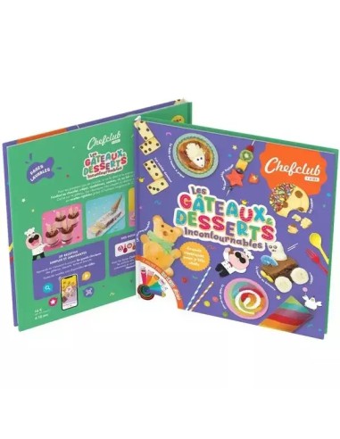 Coffret Desserts Incontournables - Kit Tasses 4 ans+ - Chefclub Kids
