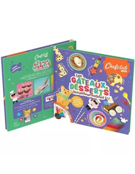 Coffret Desserts Incontournables - Kit Tasses 4 ans+ - Chefclub Kids