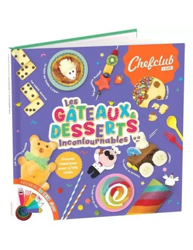 Coffret Desserts Incontournables - Kit Tasses 4 ans+ - Chefclub Kids