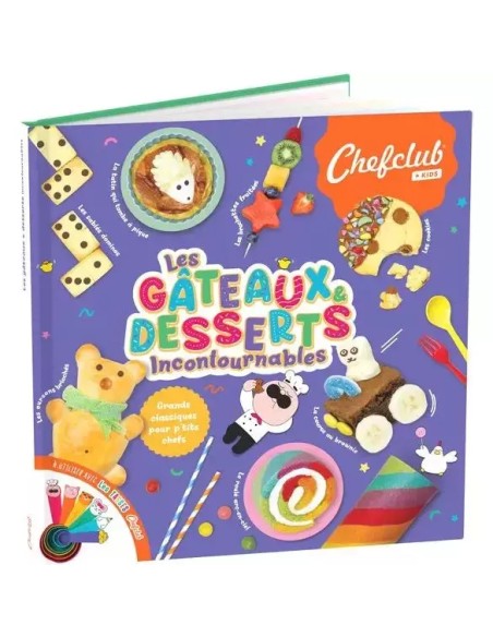 Coffret Desserts Incontournables - Kit Tasses 4 ans+ - Chefclub Kids