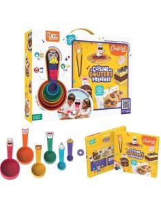 Coffret Chefclub Je Cuisine mes Goûters Préférés - Livre + Accessoires - Chefclub Kids