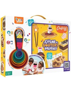 Coffret Chefclub Je Cuisine mes Goûters Préférés - Livre + Accessoires - Chefclub Kids 2
