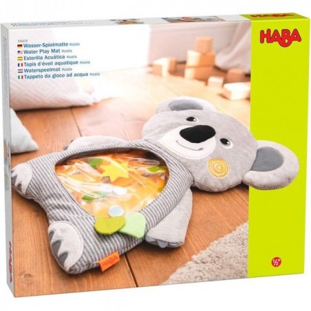 Tapis d'éveil Montessori en Tissu Doux pour Bébé - Doudou Koala