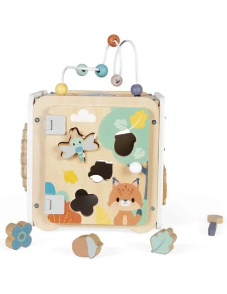 Maxi Cube Multi-Activités Pure : Cubes & Pyrami - Janod