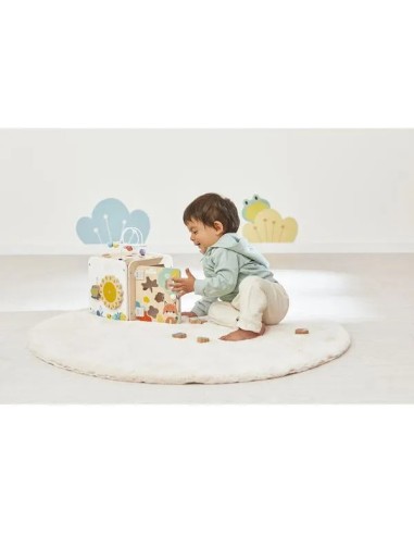 Maxi Cube Multi-Activités Pure : Cubes & Pyrami - Janod