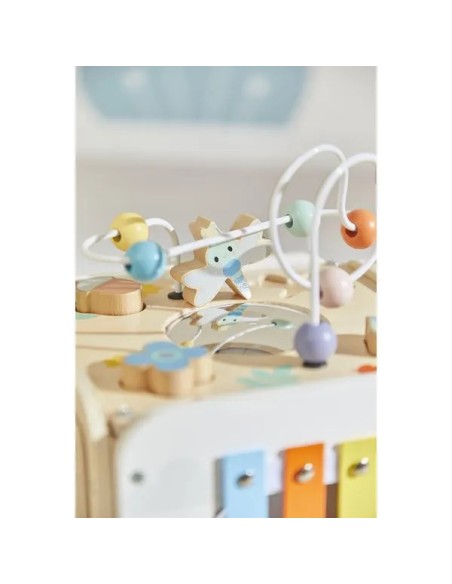 Maxi Cube Multi-Activités Pure : Cubes & Pyrami - Janod