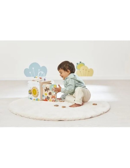 Maxi Cube Multi-Activités Pure : Cubes & Pyrami - Janod