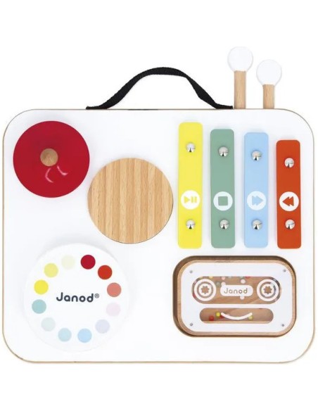Table Musicale Baby Confetti - bois - : Jouets musicaux - Janod
