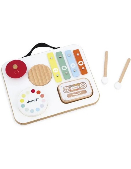 Table Musicale Baby Confetti - bois - : Jouets musicaux - Janod