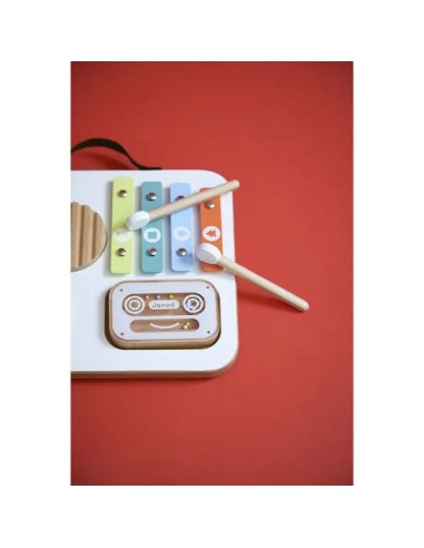 Table Musicale Baby Confetti - bois - : Jouets musicaux - Janod