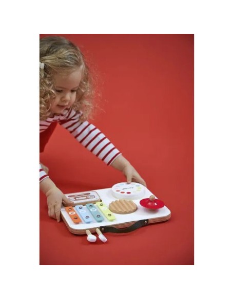 Table Musicale Baby Confetti - bois - : Jouets musicaux - Janod