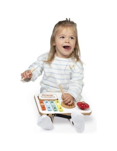 Table Musicale Baby Confetti - bois - : Jouets musicaux - Janod