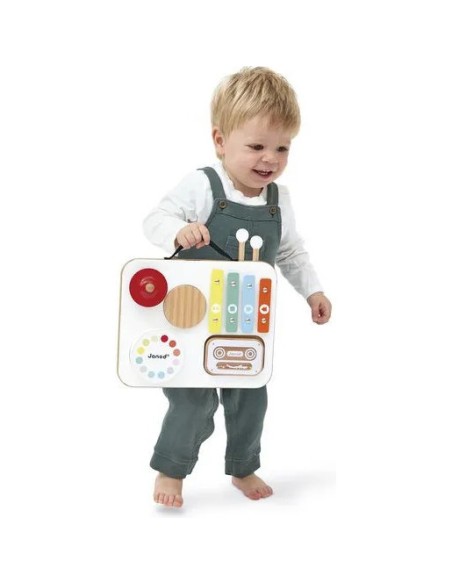 Table Musicale Baby Confetti - bois - : Jouets musicaux - Janod