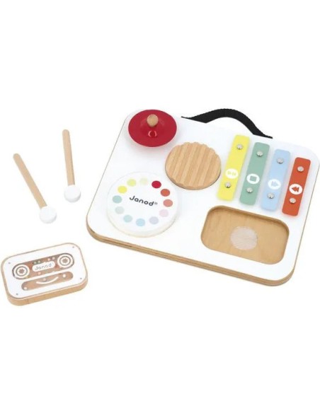 Table Musicale Baby Confetti - bois - : Jouets musicaux - Janod