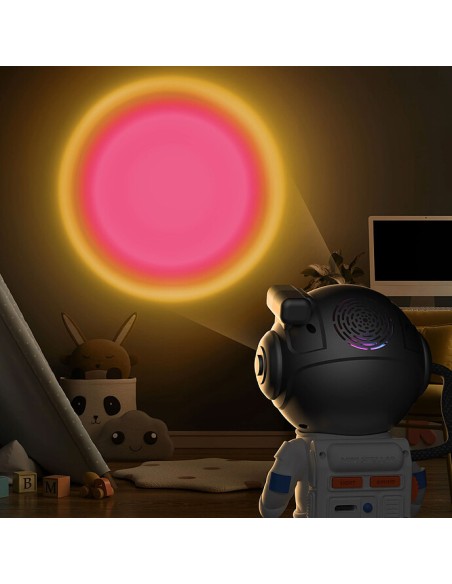 Mini Stellar – Projecteur Galactique Compact avec Sons Blancs Intégrés