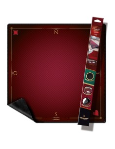 Tapis Cartes Prestige Rouge 60x60 cm - Accessoires - Wogamat