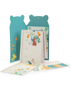 Toise carnet La forêt Mawa - Cadeau de naissance - Moulin Roty