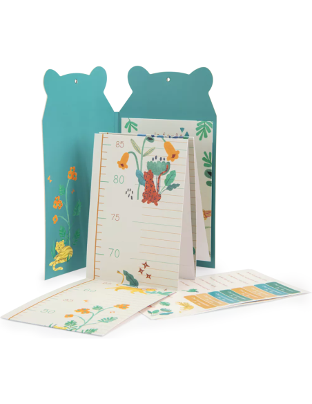 Toise carnet La forêt Mawa - Cadeau de naissance - Moulin Roty