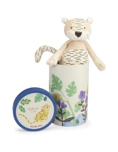Peluche poupée tigre Baboo La forêt Mawa - Moulin Roty