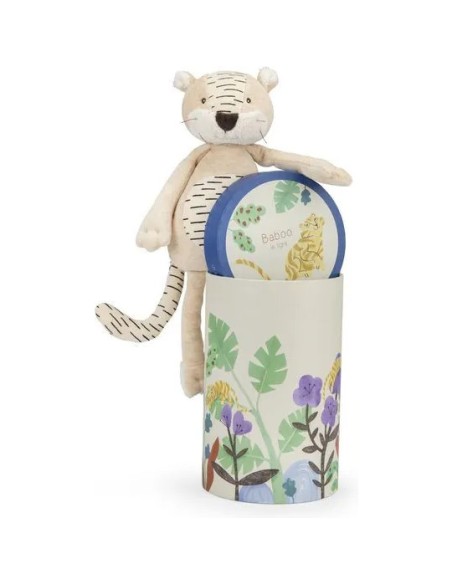 Peluche poupée tigre Baboo La forêt Mawa - Moulin Roty