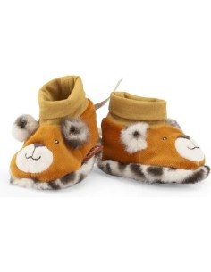Chaussons léopard Taïgo La forêt Mawa - Moulin Roty
