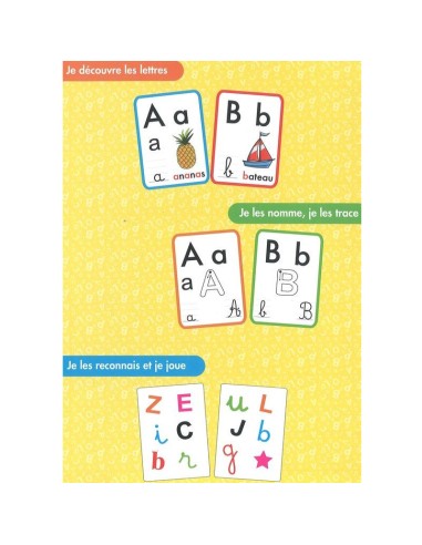 Tam tam coffret alphabet - abludis - 2 jeux pour découvrir les lettres de l'alphabet. - Ab Ludis Editions