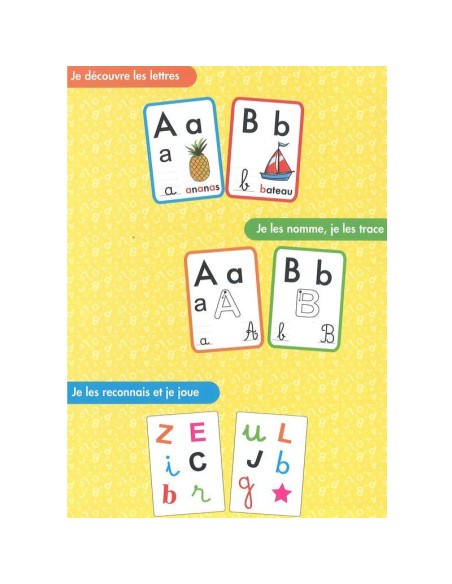 Tam tam coffret alphabet - abludis - 2 jeux pour découvrir les lettres de l'alphabet. - Ab Ludis Editions