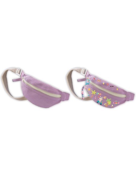 Sac Banane Mauve à Décorer : Collection "Les Ateliers Déco" - Janod